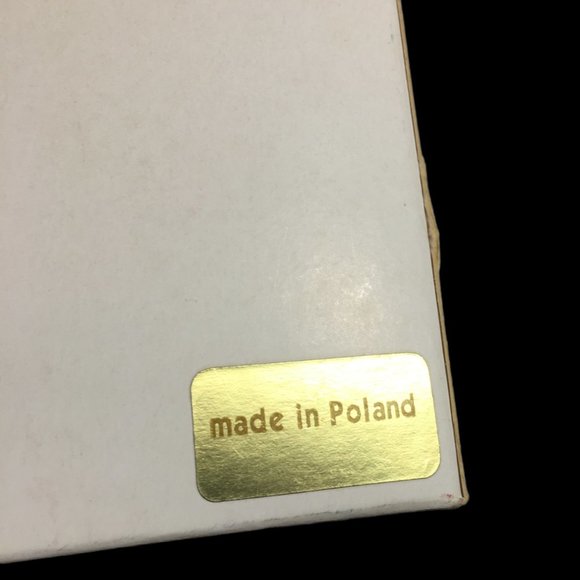 Andrzej Glass Ornament Hand Made In Poland Large Christmas Ball Teddy Bear - Picture 11 of 12